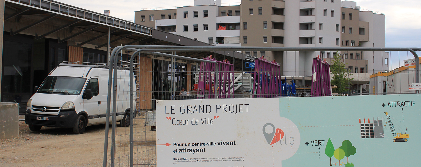 Projet Coeur de ville ©Mairie de Villefontaine