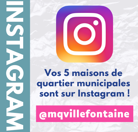 Lire la suite à propos de l’article Vos maisons de quartier municipales sont sur Instagram !