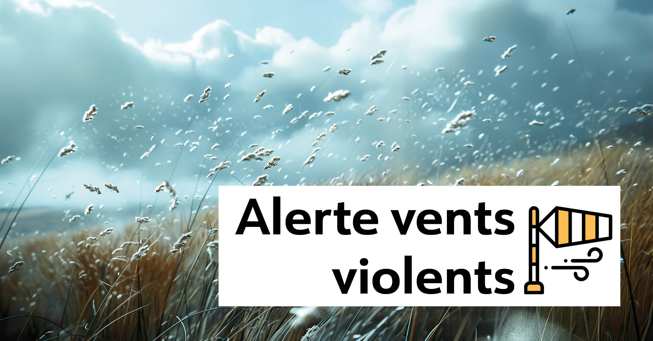 Lire la suite à propos de l’article Alerte météo vents violents