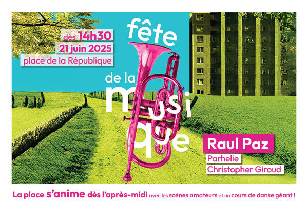 Lire la suite à propos de l’article Fête de la musique 2025 : dès 14h30 !