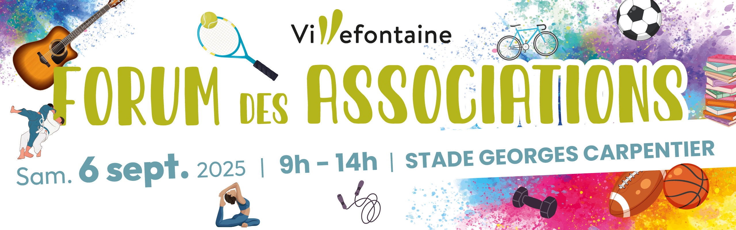 Forum des Associations - 6 septembre 2025 - Stade Georges Carpentiers