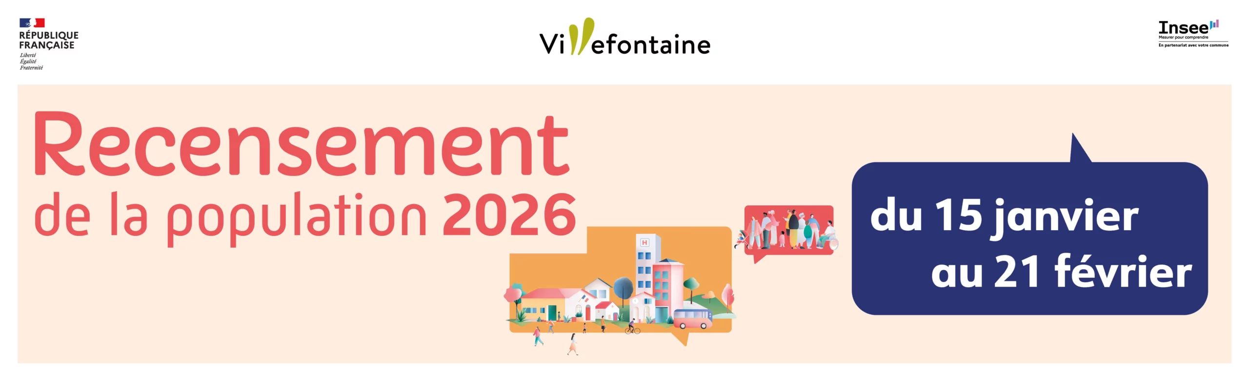 SLIDER - Recensement 2026