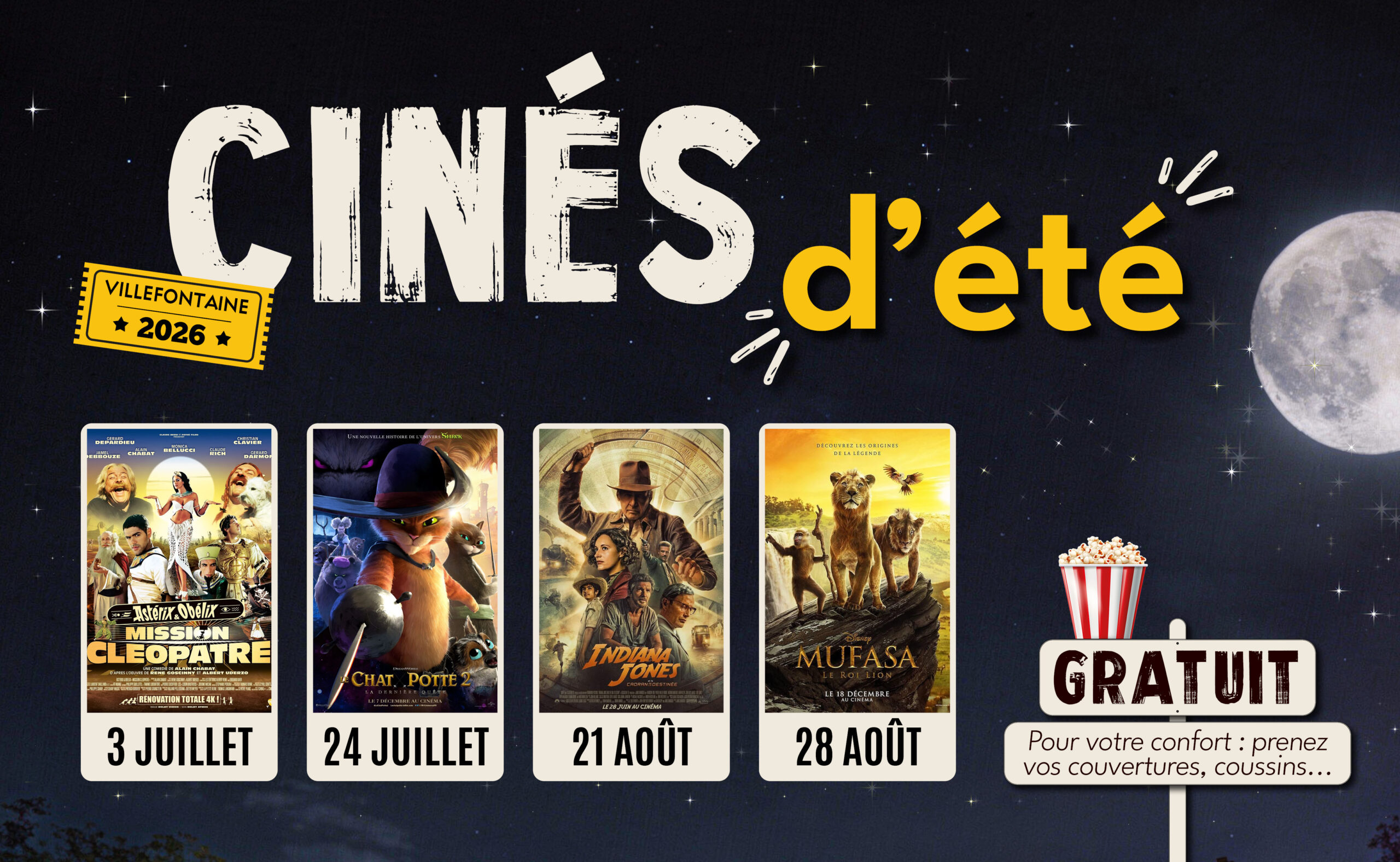 Lire la suite à propos de l’article Cinés d’été 2026 : découvrez les films de votre été
