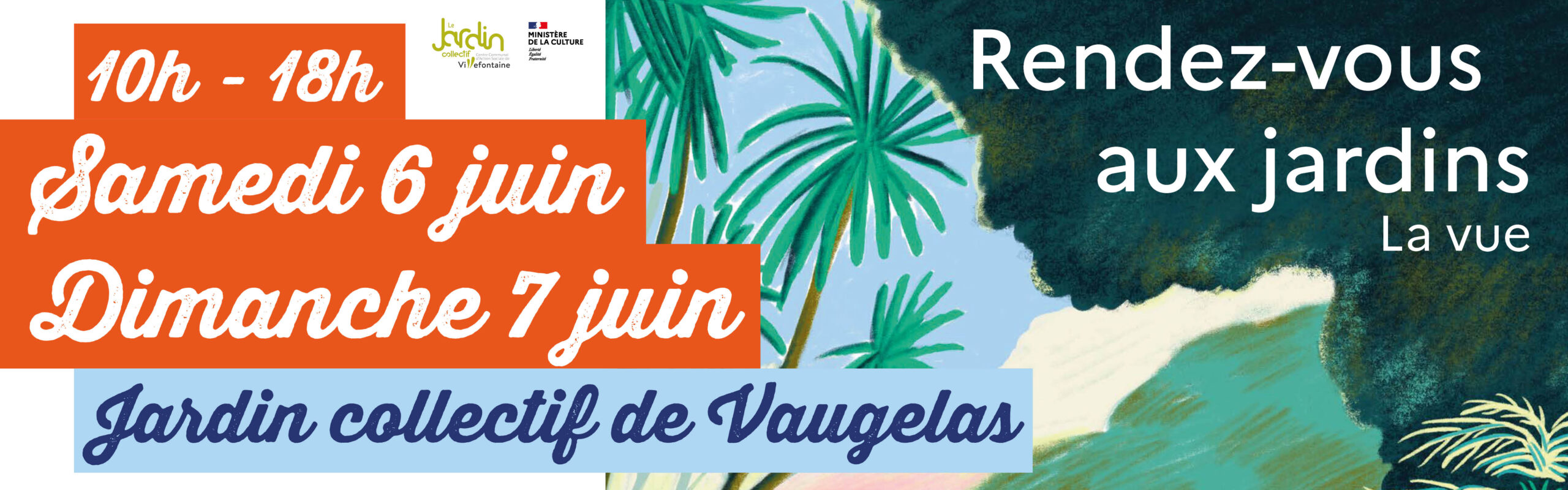 RDV au jardin - Slider